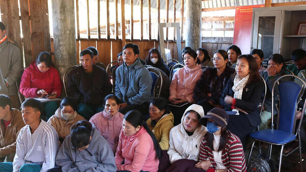 Đại biểu Tổ số 02 HĐND xã Tu Mơ Rông tiếp xúc cử tri 04 thôn: Kon Ling, Mô Pả, Ty Tu và Đăk Pơ Trang.