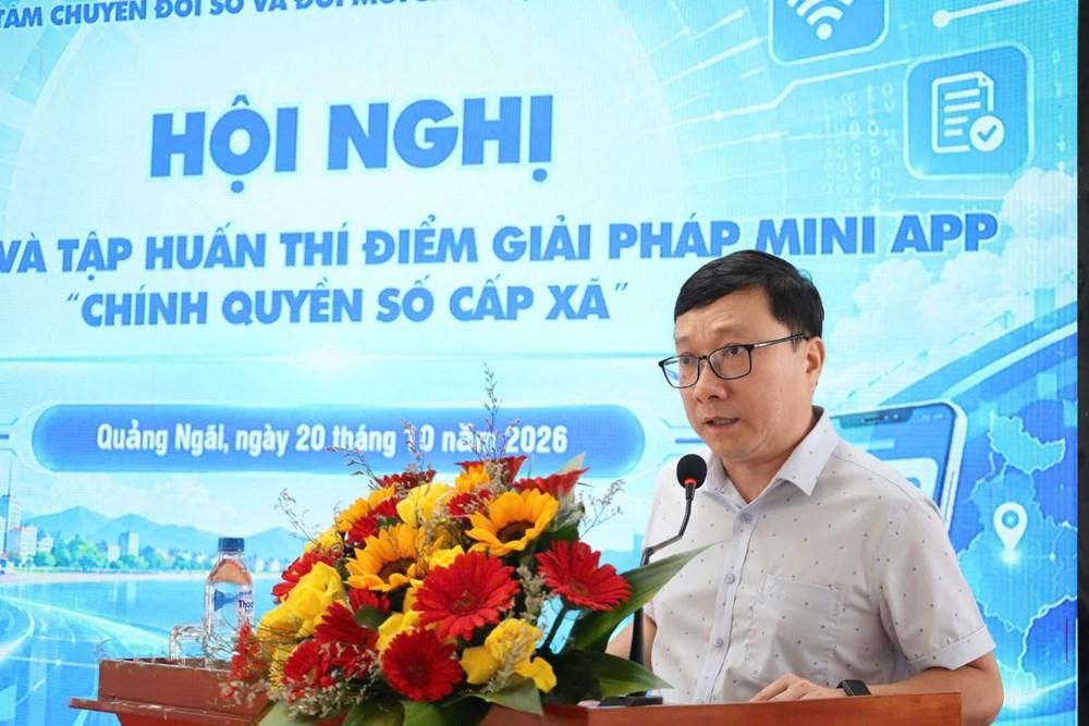 Mini App “Chính quyền số cấp xã” ở Quảng Ngãi có những tiện ích gì? - ảnh 2